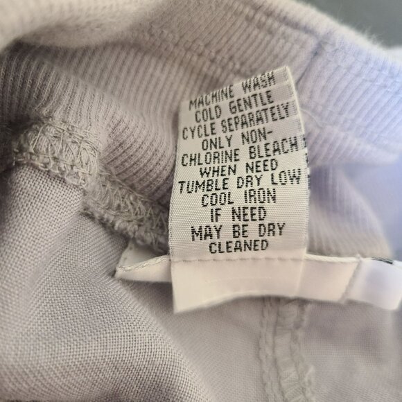 Soft Surroundings Womens LG/TALL Gray Wide Leg Elastic Waist Pull On Cargo Pants - Picture 11 of 12